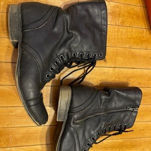 Black Combat Boots